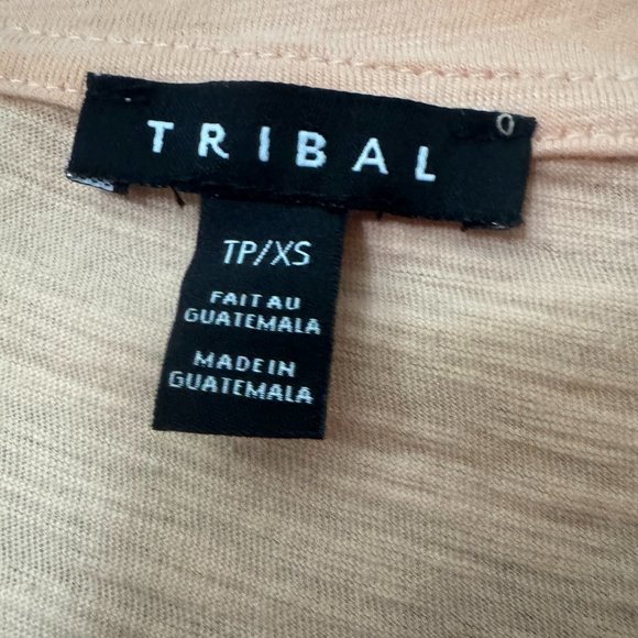 Tribal Scoop Neck Tee NWT - Picture 3 of 4